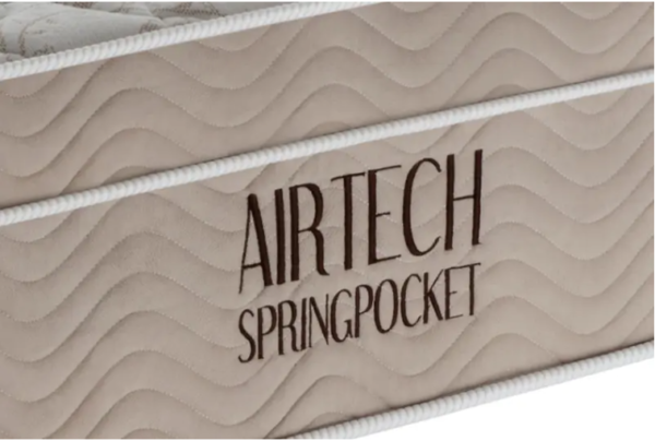COLCHAO AIRTECH SPRINGPOCKET 158X198X35 - Imagem 2